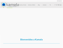 Tablet Screenshot of kamalafertil.com